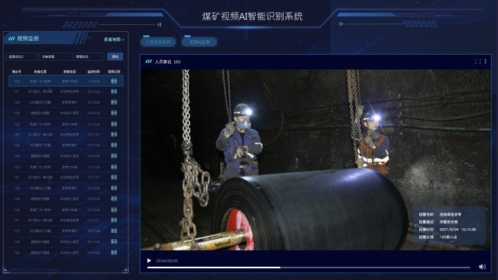 煤礦視頻監(jiān)控AI智能識別系統(tǒng)