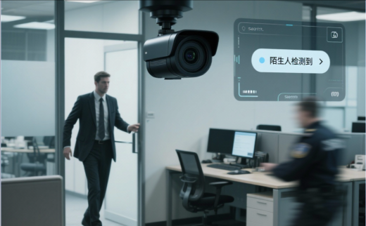攝像頭自動識別陌生人報(bào)警的系統(tǒng)軟件