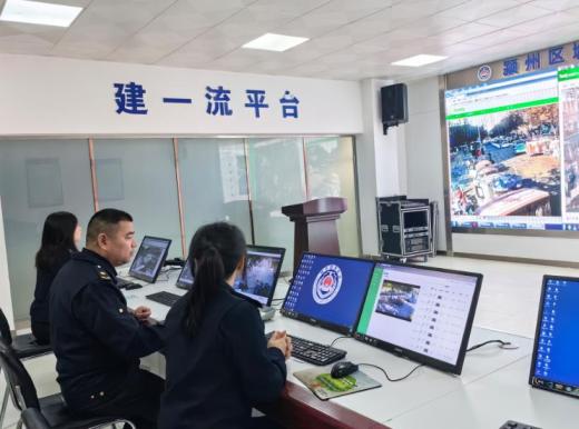 阜陽市潁州區(qū)：啟用AI市容巡查系統(tǒng) 助力高效治理